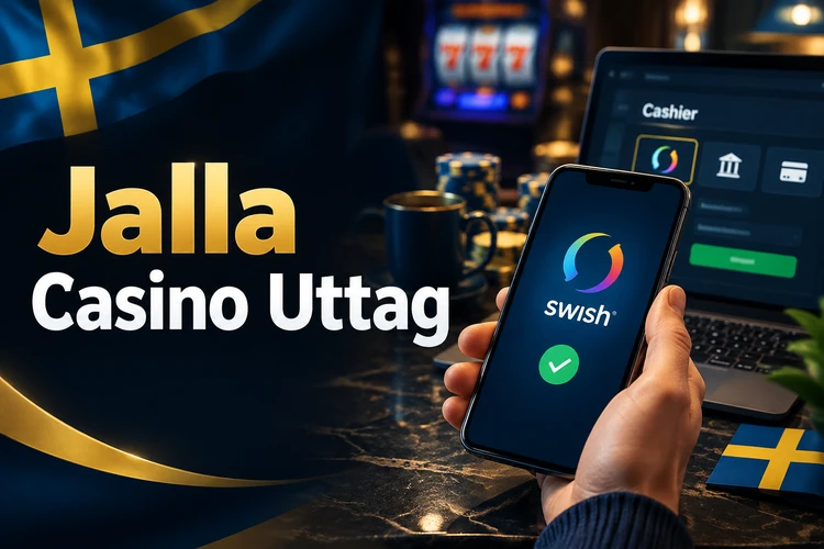 Jalla Casino Uttag - Swish, Uttagstid och Minsta Uttag